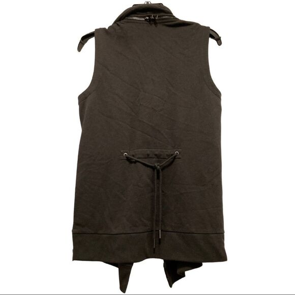 All Saints Fera Jersey Sweatshirt Vest - Picture 4 of 6